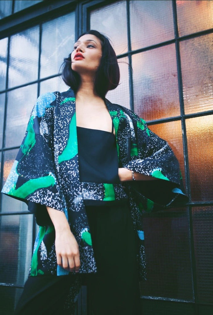 CZ1 KIMONO - BLEU - Crono Zee