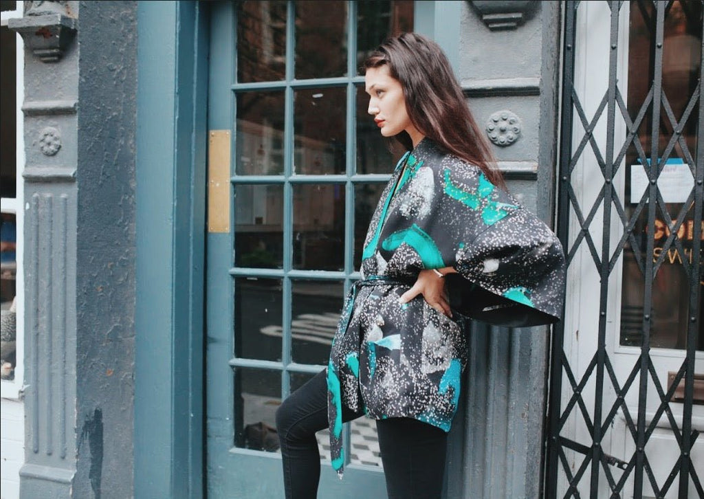 CZ1 KIMONO - BLEU - Crono Zee