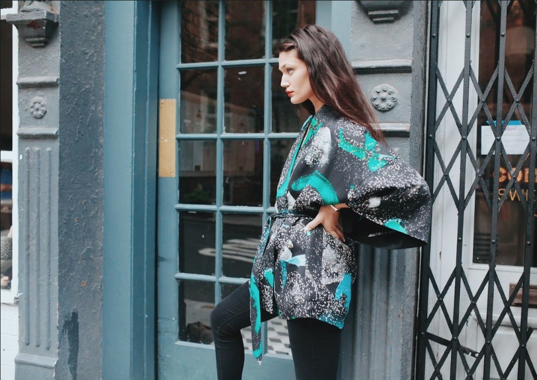 CZ1 KIMONO - BLEU – Crono Zee